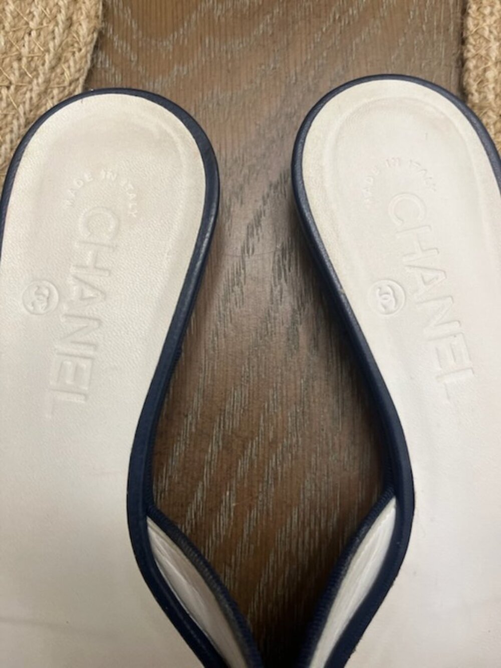 Authentic Chanel Slide Sandals - Picture 6 of 8